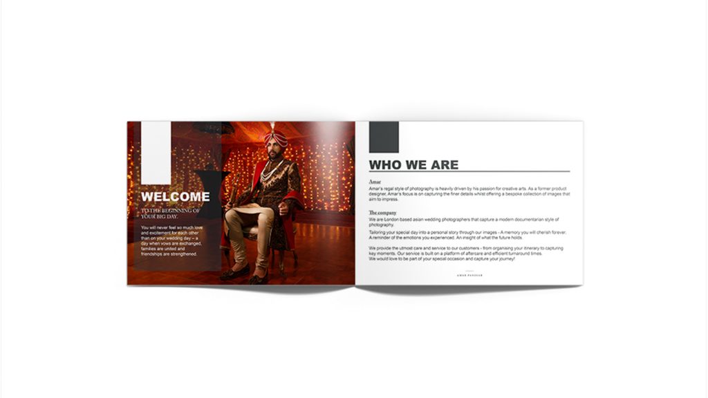 Manraj Ubhi - Amar Panesar Brochure design