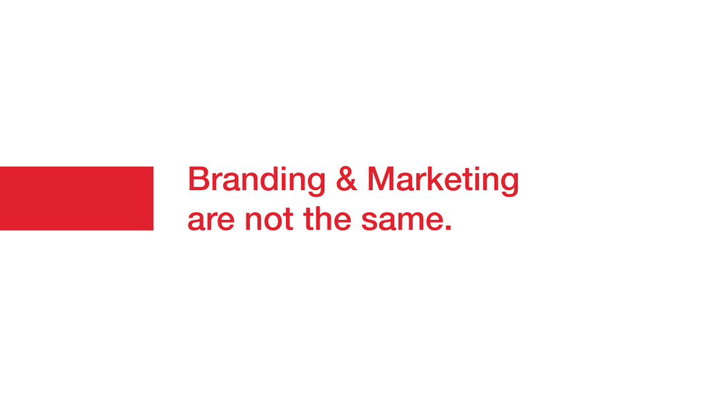 Branding and Marketing are not the same - Manraj Ubhi