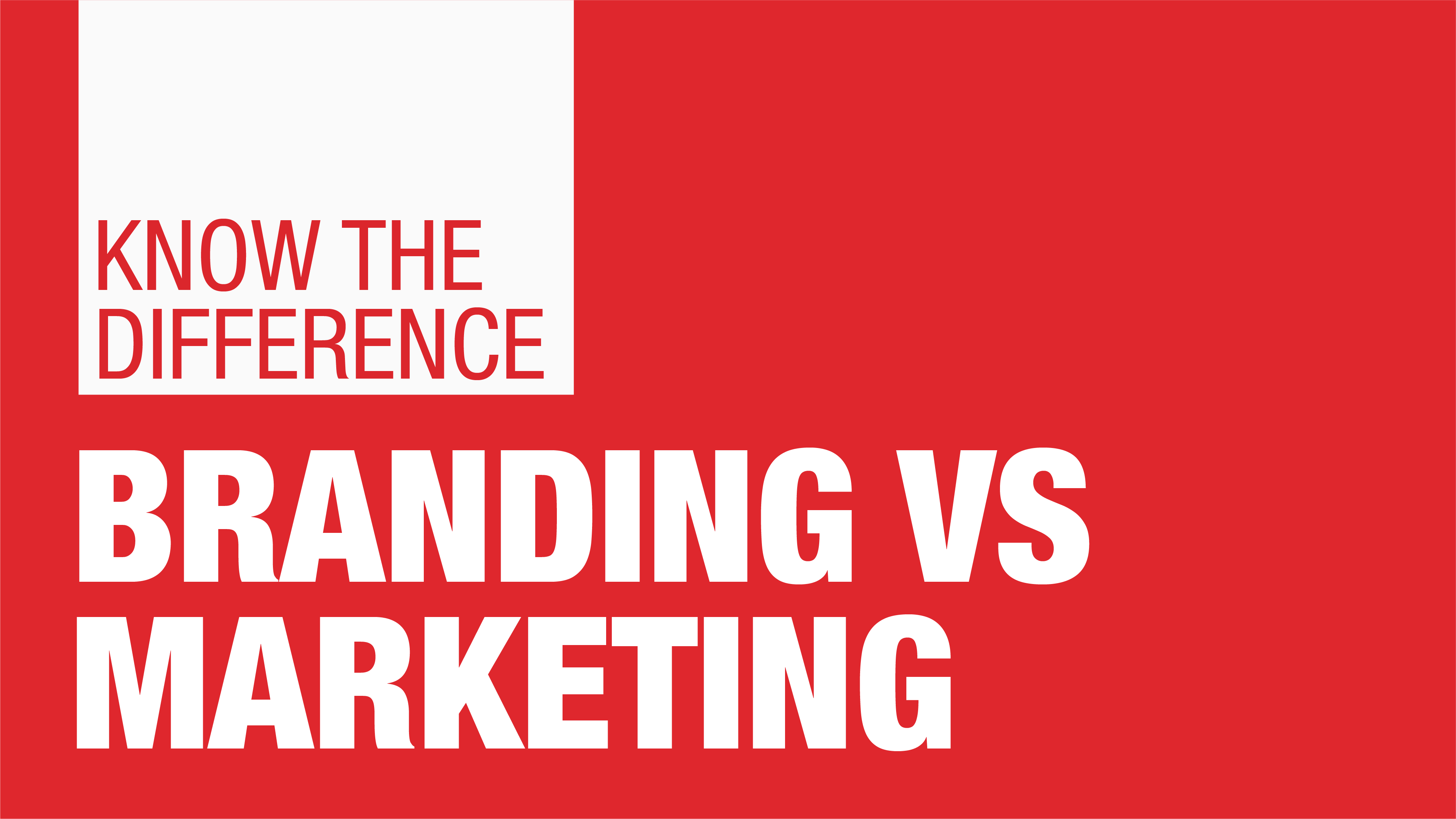 Know the difference between Branding vs Marketing - Manraj Ubhi