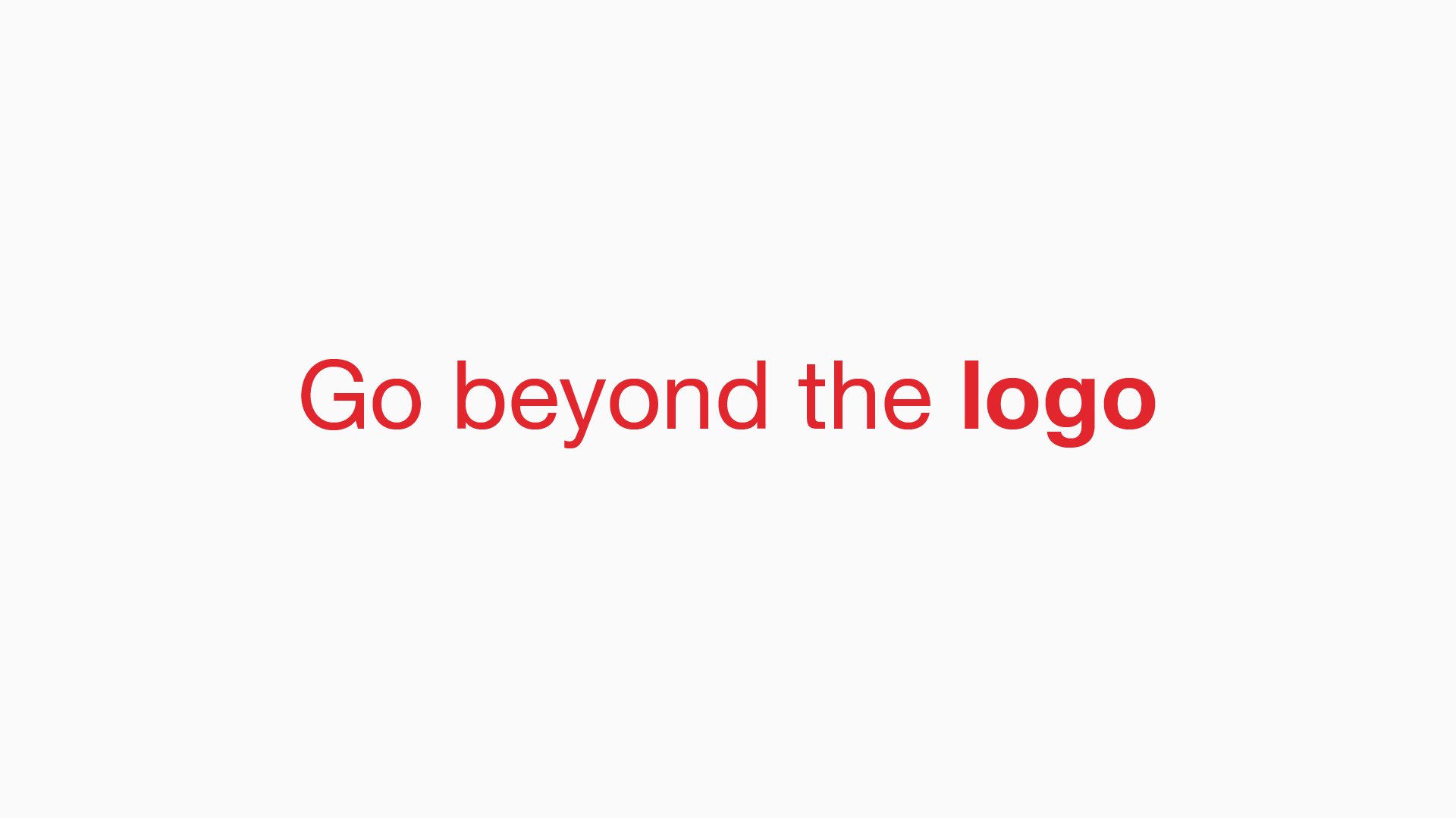 Go beyond the logo - Manraj Ubhi